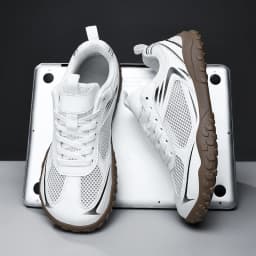 Unisex Wide Width Hiking Shoes Breathable Mesh Outdoor Trekking Sneakers Anti Slip Rubber Sole Walking Trainers Summer Autumn