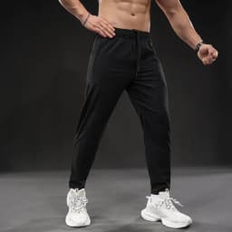 Summer New Men's Quick-dry Sports Pants Training Autumn Stretch Jogger Pants Drawstring Versatile Casual Gym Fitness Trousers