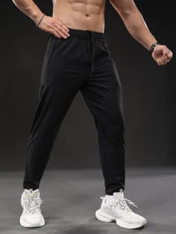 Summer New Men's Quick-dry Sports Pants Training Autumn Stretch Jogger Pants Drawstring Versatile Casual Gym Fitness Trousers