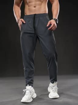 Summer New Men's Quick-dry Sports Pants Training Autumn Stretch Jogger Pants Drawstring Versatile Casual Gym Fitness Trousers