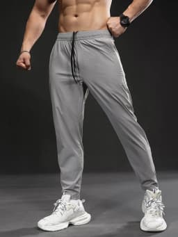 Summer New Men's Quick-dry Sports Pants Training Autumn Stretch Jogger Pants Drawstring Versatile Casual Gym Fitness Trousers