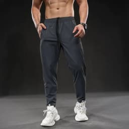 Summer New Men's Quick-dry Sports Pants Training Autumn Stretch Jogger Pants Drawstring Versatile Casual Gym Fitness Trousers