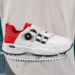 Professional Badminton Shoes with Rotary Lock Buckle, Breathable, Shock-Absorbing, Non-Slip, Comfortable Support for Court Swing Movements, Men's Casual Sports Shoes