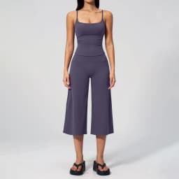 Sports Set Capri Pants Gym Clothes Women's Tracksuit Yoga Suit For Fitness Athletic Wear Short Underwear Training Workout Outfit