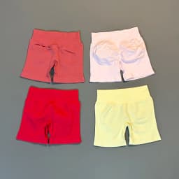 Sports Shorts Women Seamless Scrunch Butt Yoga Workout Gym Fitness Biker Shorts Quick Dry Running Training Athletic Shorts