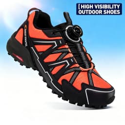 New Arrival Mens Hiking Shoes Breathable Lace Up Trekking Male Cushioning Outdoor Climbing Tourism Sneakers for Men