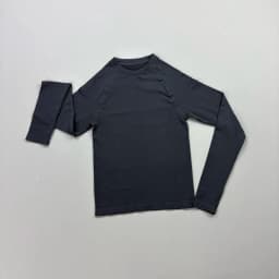 Long Sleeve Workout Top Women Crew Neck Raglan Sleeve Soft Lightweight Slim Fit Stretch Yoga Pilates Running Gym Athletic Tee
