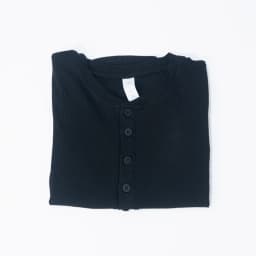 LULU FLORA Henry collar curved hem short sleeved T-shirt short cut slimming top yoga workout