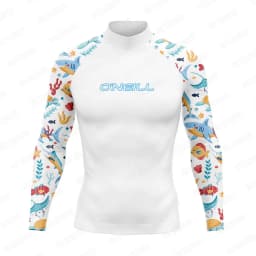 New Men's Surf Swimsuit Rash Guards Long Sleeve Surfing T-Shirt UPF 50+ Swimwear Quick Dry Beach Water Sports Swimming Clothes