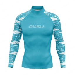 New Men's Surf Swimsuit Rash Guards Long Sleeve Surfing T-Shirt UPF 50+ Swimwear Quick Dry Beach Water Sports Swimming Clothes