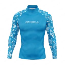 New Men's Surf Swimsuit Rash Guards Long Sleeve Surfing T-Shirt UPF 50+ Swimwear Quick Dry Beach Water Sports Swimming Clothes