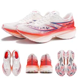 IRUNSVAN Professional Marathon Carbon Plate For Men Cushioning Shock Absorption Breathable Lightweight Running Shoe 106