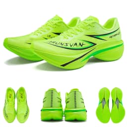 IRUNSVAN Professional Marathon Carbon Plate For Men Cushioning Shock Absorption Breathable Lightweight Running Shoe 106