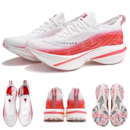 IRUNSVAN Professional Marathon Carbon Plate For Men Cushioning Shock Absorption Breathable Lightweight Running Shoe 106