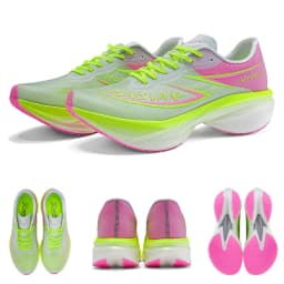 IRUNSVAN Professional Marathon Carbon Plate For Men Cushioning Shock Absorption Breathable Lightweight Running Shoe 106