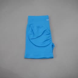 DF-LOGO Women High Waist Scrunch Butt Lift Yoga Shorts Squat Proof Push Up Workout Gym Running Fitness Athletic Sports Shorts