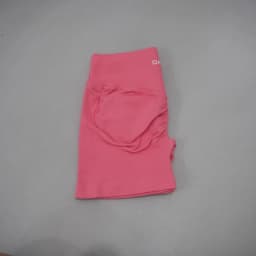 DF-LOGO Women High Waist Scrunch Butt Lift Yoga Shorts Squat Proof Push Up Workout Gym Running Fitness Athletic Sports Shorts