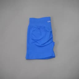 DF-LOGO Women High Waist Scrunch Butt Lift Yoga Shorts Squat Proof Push Up Workout Gym Running Fitness Athletic Sports Shorts