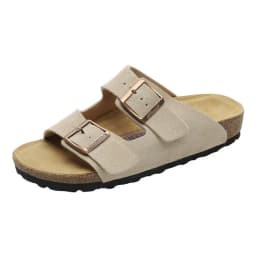 2026 men's and women's new leather sandals, high-quality summer retro casual anti slip comfortable beach shoes