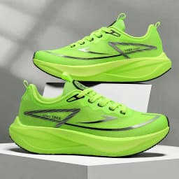 Women’s Marathon Racing Shoes Men’s Carbon Fiber Racing Shoes Breathable Lightweight Comfortable Athletic Energy Return Sneaker