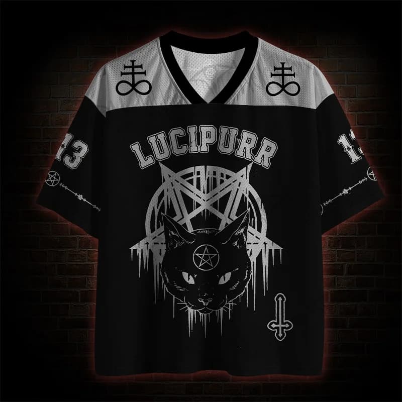 2026 New Nordic Mythical Theme Sports Fashion Short Sleeve V-neck Street View Clothing Mythical Fan Gifts T-shirt