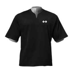 Oversized Casual Cotton Breathable Running T-shirts Gym Bodybuilding Fitness Loose Shirts Summer Mens Sports Training Clothing