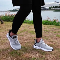 Baasploa Men Running Shoes Brand Mesh Breathable Casual Sneakers Male Lace-Up Comfort Lightweight Sport Shoes Non-Slip Outdoor