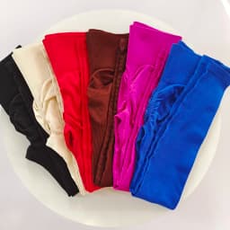 Winter Fall Ribbed Yoga Leggings - High Waisted Thickened Peach Lift, 4-Way Stretch Breathable Workout Pants
