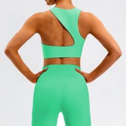 Women' Sexy One-Piece Sports Bras Yoga Top Vest Quick-drying Yoga Gym Fitness Underwear Outdoors Running Training Sport Bra