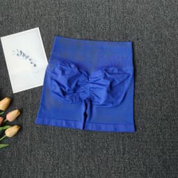Women's Seamless Butt Lifting Workout Shorts, High Waist Tummy Control Yoga Shorts, High Stretch Tight Fit