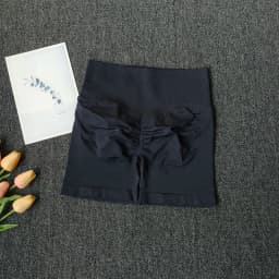 Women's Seamless Butt Lifting Workout Shorts, High Waist Tummy Control Yoga Shorts, High Stretch Tight Fit