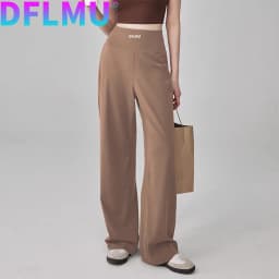 DFLMU High End Yoga Leggings Slim Yoga Pants High Waist Wide Leg Pants Bottoms Breathable Gym Casual Sports Bell Leggings Female