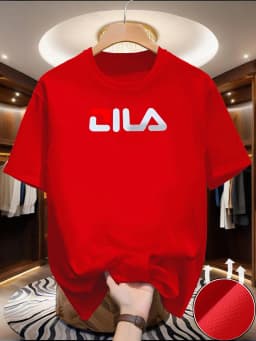 Summer men's short-sleeved American design printed T-shirt casual sports versatile top