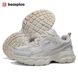 Baasploa Women Running Shoes Fashion Lightweight Mesh Non-slip Jogging Sneaker Female Outdoor Breathable Colorful Casual Shoes