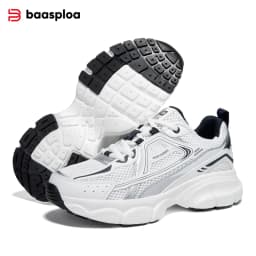 Baasploa Women Running Shoes Fashion Lightweight Mesh Non-slip Jogging Sneaker Female Outdoor Breathable Colorful Casual Shoes