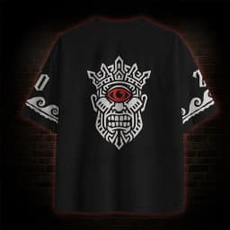 2026 New Nordic Mythical Theme Sports Fashion Short Sleeve V-neck Street View Clothing Mythical Fan Gifts T-shirt