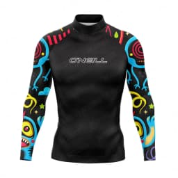 New Men's Funny Swimsuit Rash Guards Long Sleeve Surfing T-Shirt UPF 50+ Swimwear Quick Dry Beach Water Suit Sports Surf Clothes