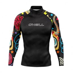 New Men's Funny Swimsuit Rash Guards Long Sleeve Surfing T-Shirt UPF 50+ Swimwear Quick Dry Beach Water Suit Sports Surf Clothes