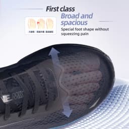 ONEMIX 2026 Men's Running Shoes Super Lightweight Outdoor Athletic Training Jogging Sneakers Anti-Slip Wear-Resistant Walking