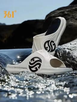 361 DEGREES AG 1 Men Slippers Non-Slip Aaron Gordon Sports Soft Elastic Thick Bottom Beach Casual Basketball Sandals 672126702F