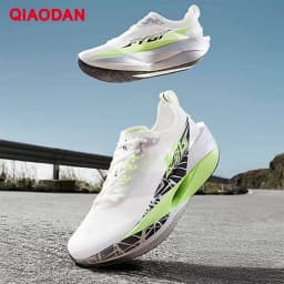 QIAODAN Feiying GT Men Shoes Carbon Plate Marathon Racing Shoes Lightweight Breathable Professional Running Sneaker QDB023262260