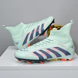 New Men Professional Soccer Shoes Boys Comfortable Non-Slip Football Boots Sneakers Ankle Sports Shoes TF/FG Match Unisex