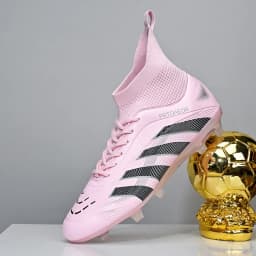 New Men Professional Soccer Shoes Boys Comfortable Non-Slip Football Boots Sneakers Ankle Sports Shoes TF/FG Match Unisex