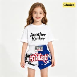 Embroidery Muay Thai Boxing Shorts Satin Elastic Waist Fight Trunks for Men Women Kids Kickboxing Martial Arts Training Sparring