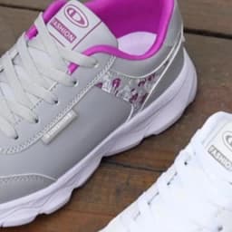 Women's Lightweight Lace-Up Casual Running Shoes, All Season Sneakers for Students Work Travel Outdoor Sports