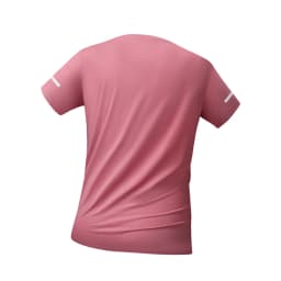 CHRLCK US/EU Size Women Mesh Short Sleeves Street Jogging Fitness Solid Color Breathable T-shirt Women Reflective Strip T-shirt