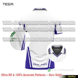 Men Retro Blue Striped Polo Shirt 3D Print Short Sleeve Sports Jersey Streetwear Fashion Casual Soccer Training T Shirts