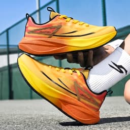 Women‘s Carbon Plate Running Shoes Men's Marathon Sneakers Casual Speciality Lightweight Athletic Nonskid Sneakers
