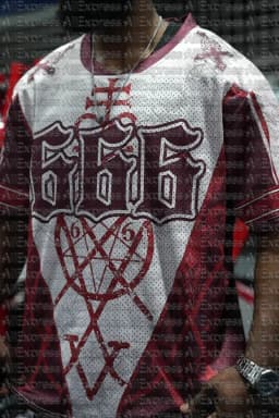2026 New Movie Sports Fashion Adult and Children's Short Sleeve V-neck Street Eye Clothing Gothic Style Horror Fans Gift