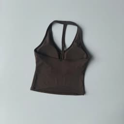 Sports Underwear V-neck Summer Neck Halter Beautiful Back Yoga Suit Vest Gathering Outside Wearing Running Gym Fitness Bra